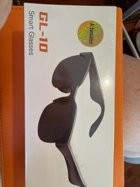 GL-10 Smart Wireless Audio Glasses with AI Translation and Bluetooth Stereo